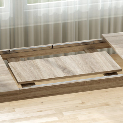 Masa de Sufragerie Extensibila, 180-260 cm, Locuri 6-10, Lemn