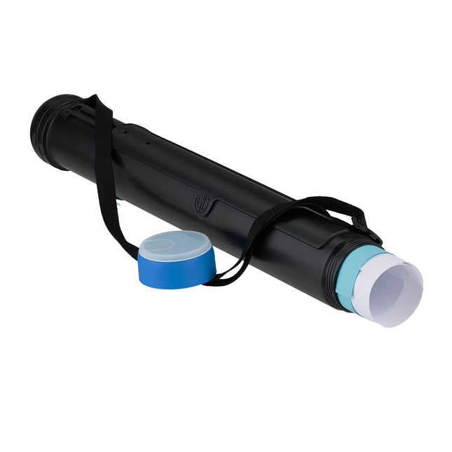 Tub telescopic extensibil pentru postere cu curea