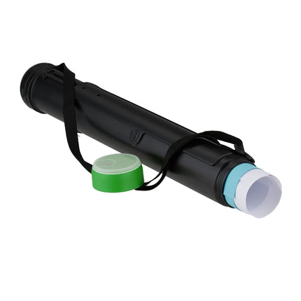 Tub telescopic extensibil pentru postere cu curea