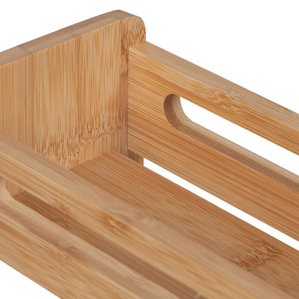 Raft extensibil pentru condimente din bambus
