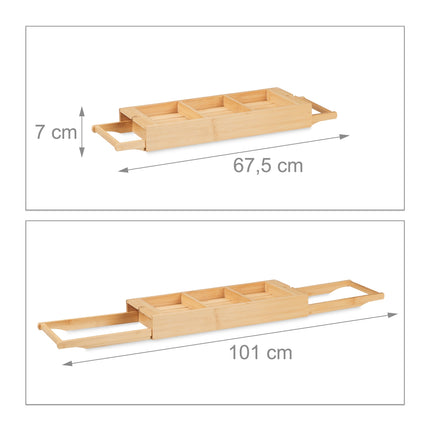 Raft de baie extensibil cu picioare
