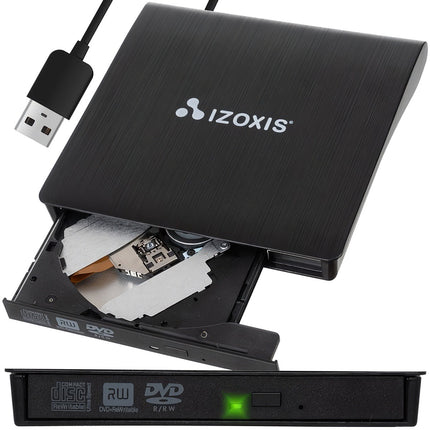 Unitate externă + Izoxis 24351 CD writer