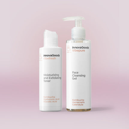 Face Cleansing Duo Pack Kombucha InnovaGoods