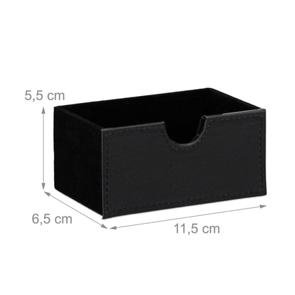 Organizator de birou din piele artificială