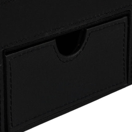 Organizator de birou din piele artificială