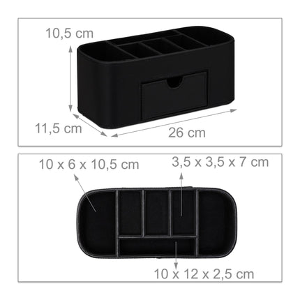 Organizator de birou din piele artificială