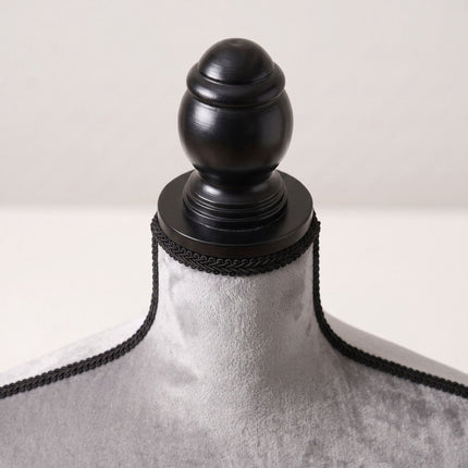 Rochie de damă 36/38 catifea, gri deschis, suport reglabil