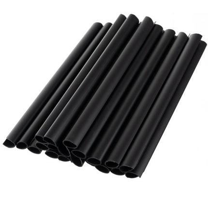 Fencing tape 19cmx35m 630g/m2 black 23705