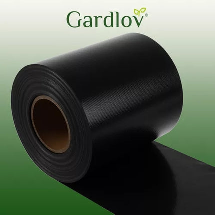 Fencing tape 19cmx35m 630g/m2 black 23705