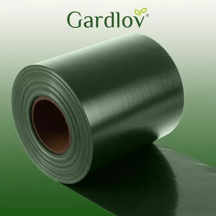 Banda de gard 19cmx35m 630g/m2 verde 23706