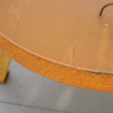 Iron Garden Fire Bowl - Rust finish, 71x60x36cm, including poker