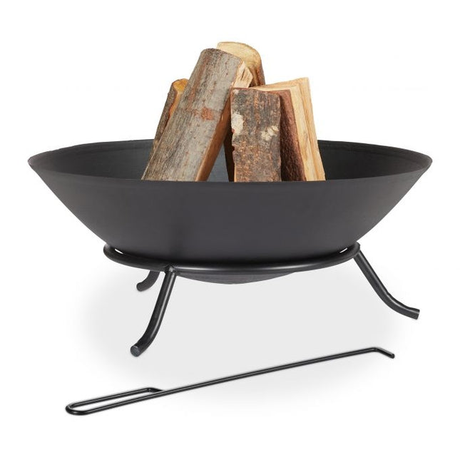 Fire bowl in cast iron