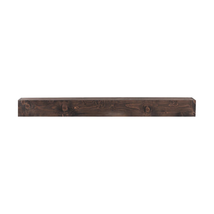 Fireplace Mantel Shelf, 72 x 8 x 5 in, Pine Wood