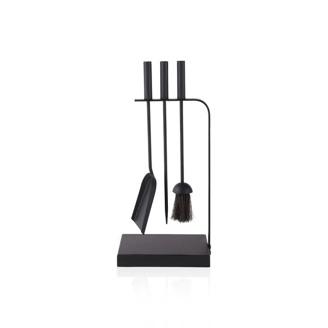 Set de scule pentru șemineu – accesorii metalice din 4 piese