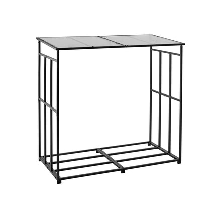 Firewood Rack With Roof, 143cm, 1/4 Cord Capacity