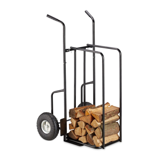 Carucior pentru lemne de foc XL metal