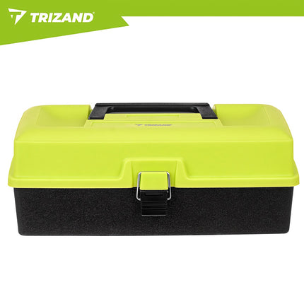 Cutie pentru echipamente de pescuit, 33 cm, 2 rafturi, 11 compartimente