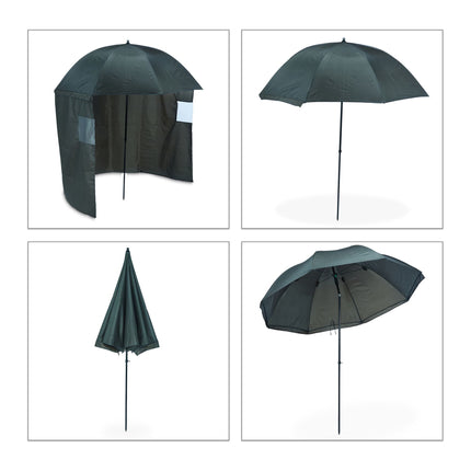 Fishing Umbrella with Side Panel