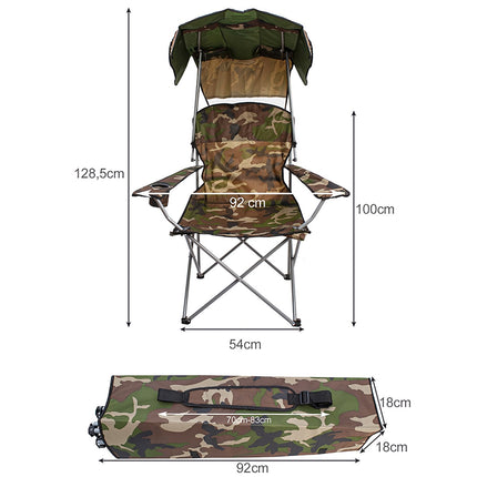 Scaun de pescuit "Panama" camo 23672