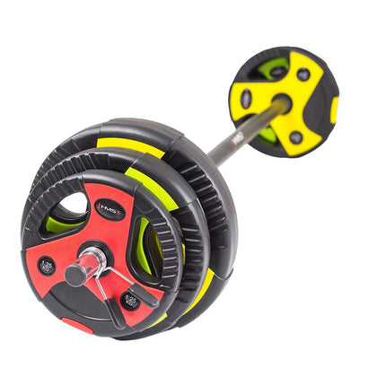 Set pompe de antrenament fitness, 20 kg, greutăți reglabile