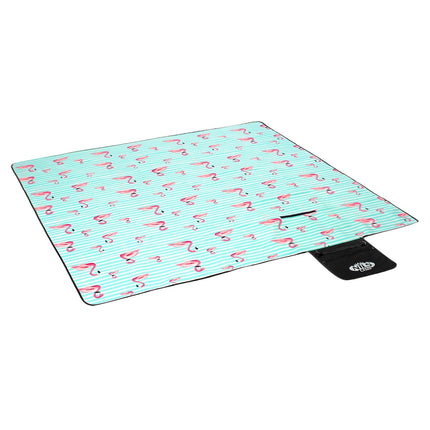 Covoraș pentru picnic Flamingo 200x200 cm, PE/Alu impermeabil