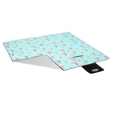 Covoraș pentru picnic Flamingo 200x200 cm, PE/Alu impermeabil