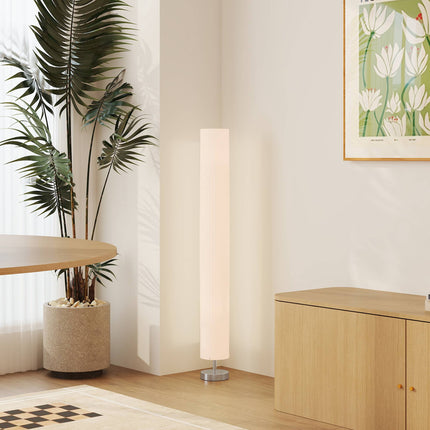 Lampă de podea, oțel inoxidabil, soclu E27, 120 cm