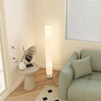 Lampă de podea, oțel inoxidabil, soclu E27, 120 cm