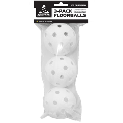 Floorballs 3 Pack IFF-Approved