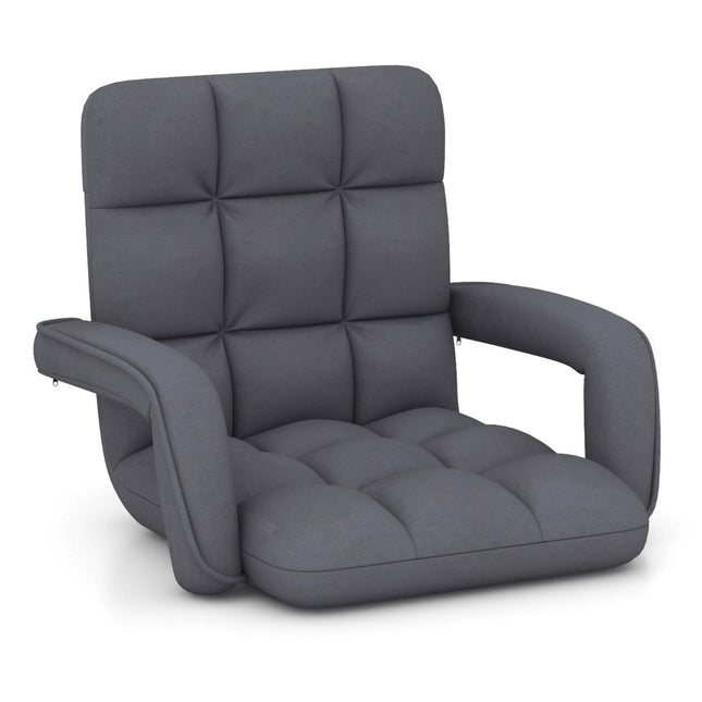 Scaun de podea cu spătar reglabil și scaun capitonat Bondensofa scaun de relaxare
