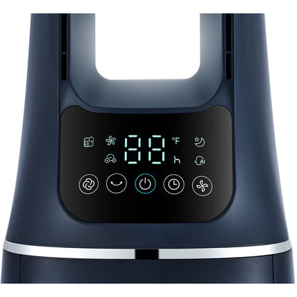 Floor fan 2 in 1 with Air purifier WiFi Dark blue