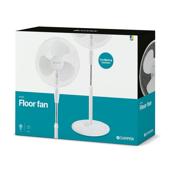 Floor fan 40cm GF120 White