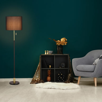 Lampa de podea neagra