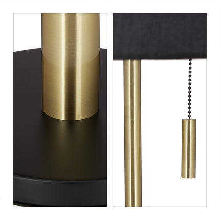Lampa de podea neagra