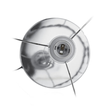 Lampa de podea gri cristal