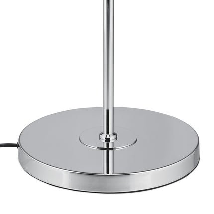 Lampa de podea gri cristal