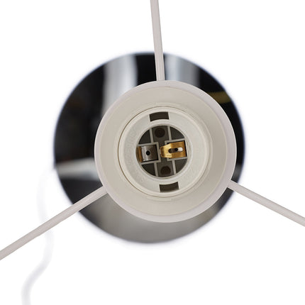 Lampa de podea cu abajur din material textil