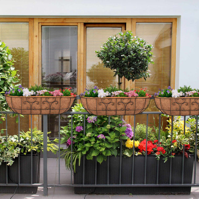 Cutie de flori pentru balcon Set de 3
