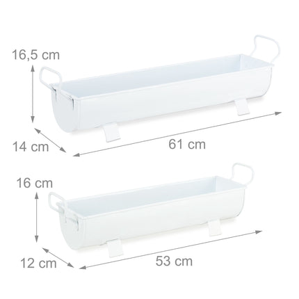 Set cutie de flori din două