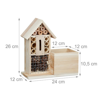 Ghiveci de flori Bee Hotel Wood