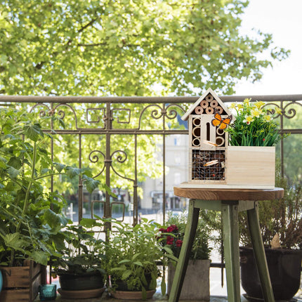 Ghiveci de flori Bee Hotel Wood