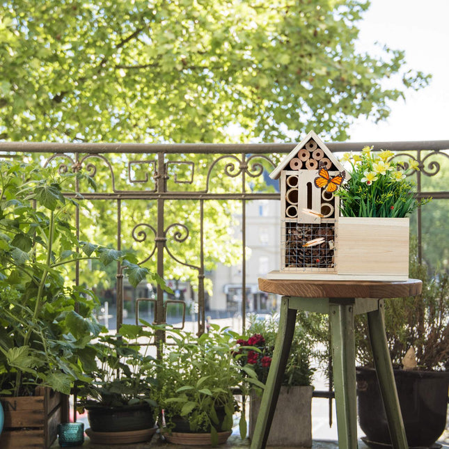 Ghiveci de flori Bee Hotel Wood