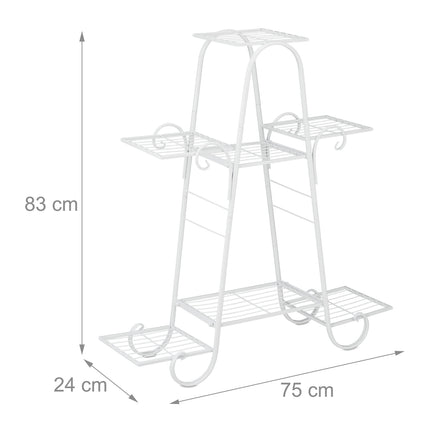 Scari de flori din metal