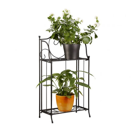 Suport pentru flori Metal 2 rafturi