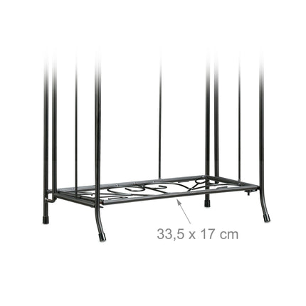 Suport pentru flori Metal 2 rafturi