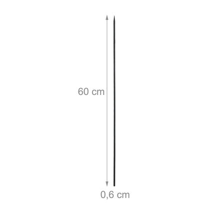 Flower sticks 60 cm in sets of 50