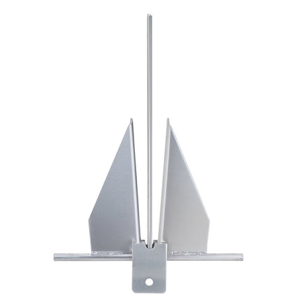 Fluke Anchor Kit 13 lb, Galvanized Steel, Chain Rope