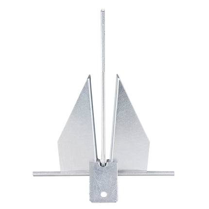 Fluke Anchor Kit, 8.5 lb Galvanized Steel, 75 ft Rope