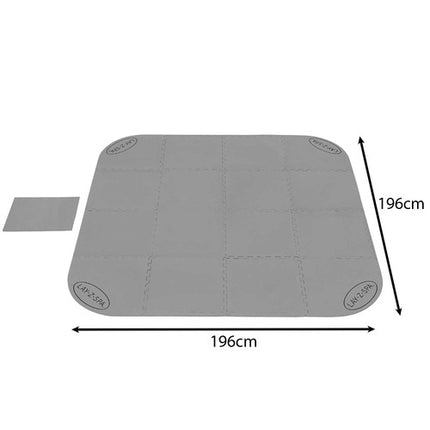 Covoraș protector din spumă pentru Lay-Z-Spa, 196x196 cm, polietilenă