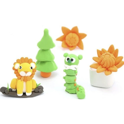 Set spumă - plastilină 48 buc. Kruzzel 21656